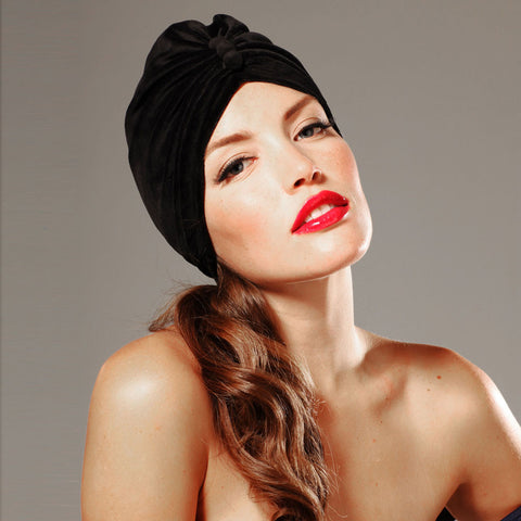 Dietrich Velour Turban