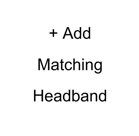 Matching Headband